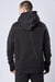 THOM KROM - Hooded sweater MS 159, in black