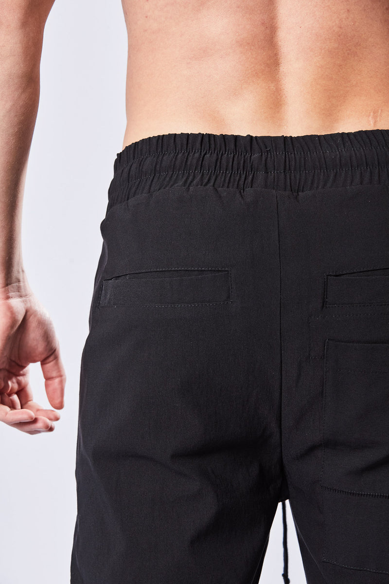 THOM KROM - regular crotch trousers MST 396, in black – Springsioux