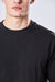 THOM KROM - round neck t-shirt MTS 745, in black