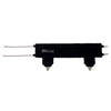 OBJECT AND DAWN - ELOHIM CLAVICLE CHOKER IN JET, IN BLACK