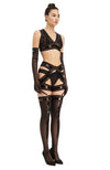 DSTM - ONYX STOCKINGS, IN BLACK