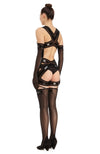 DSTM - ONYX STOCKINGS, IN BLACK