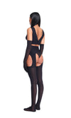 DSTM - SIRIUS LONG GLOVES, IN BLACK
