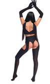 DSTM - SIRIUS LONG GLOVES, IN BLACK