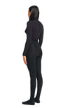 DSTM - SEVER LONG SLEEVE TOP, IN BLACK