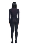 DSTM - SEVER LONG SLEEVE TOP, IN BLACK