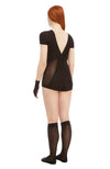 DSTM - SEVER FINGERLESS GLOVES, IN BLACK