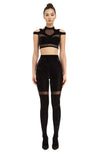 DSTM - SOLTA TIGHTS, IN BLACK VELVET