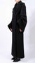 David's Road - Wool coat with sleeve details maxi