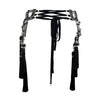 OBJECT AND DAWN - AMAYA MODULAR GARTER BELT, IN BLACK