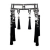OBJECT AND DAWN - AMAYA MODULAR GARTER BELT, IN BLACK