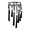 OBJECT AND DAWN - AMAYA MODULAR GARTER BELT, IN BLACK