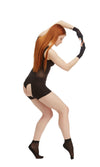 DSTM - SEVER FINGERLESS GLOVES, IN BLACK