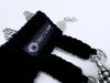 OBJECT AND DAWN - EINGANA MODULAR CHOKER W/REMOVABLE TASSELS in silver