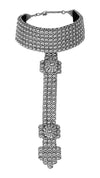 OBJECT AND DAWN - ELOHIM T-CHOKER, IN SILVER