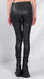 DAVID'S ROAD x VANDERWILT - Stretch Leather leggings, in black